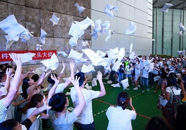 pillow fighting